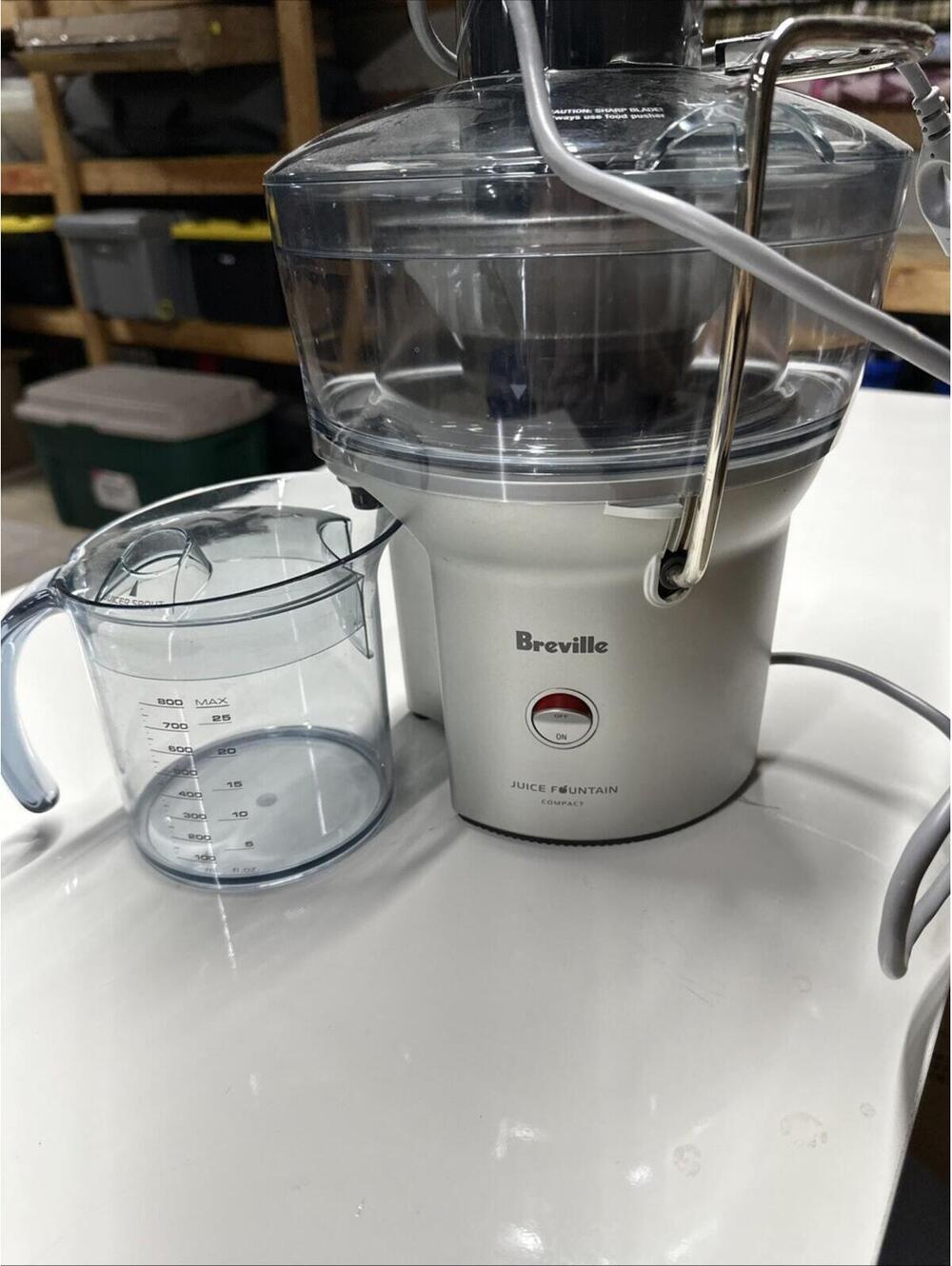 Breville the Juice Fountain Compact BJE200XL 700W Stainless Steel Juicer